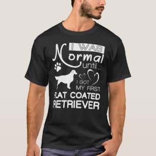 "Flat Coated Retriever gift t-shirt for dog lovers