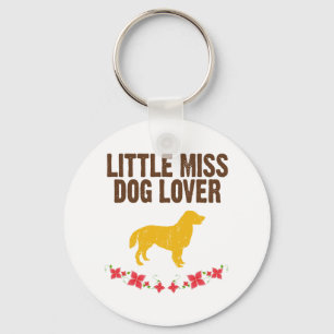 Flat-Coated Retriever Key Ring