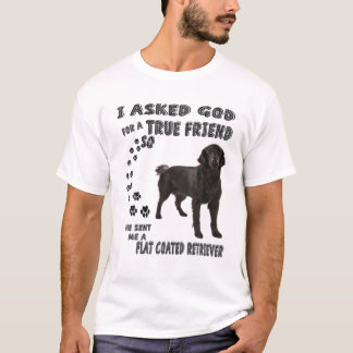 Flat-Coated Retriever Quote Mum, Flattie Dad, Flat T-Shirt