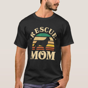 Flat Coated Retriever Rescue Dog Mum T-Shirt