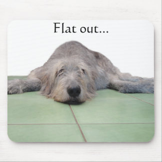 Flat Dog mousepad... Mouse Pad