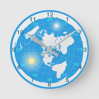 Flat Earth Clock