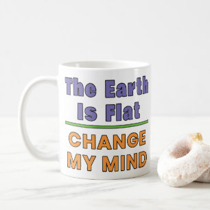 Flat Earth Coffee Mug