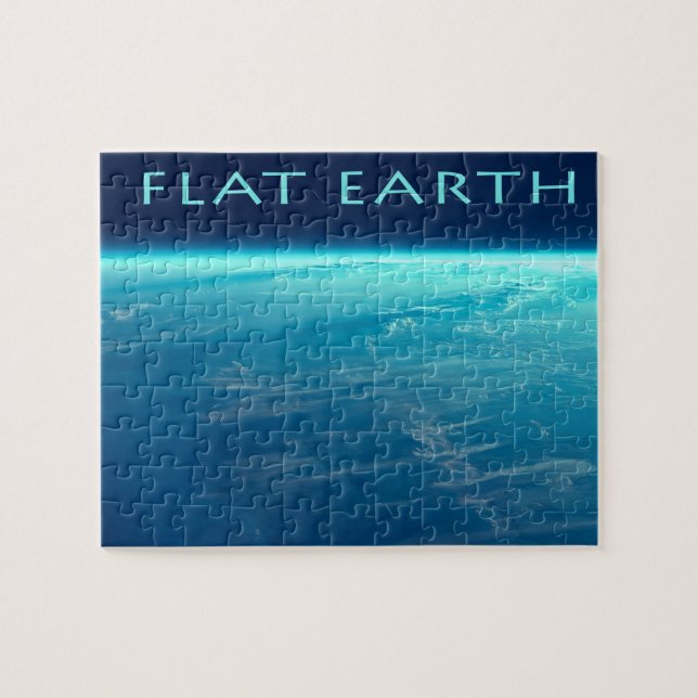 Flat Earth puzzle (Horizontal)
