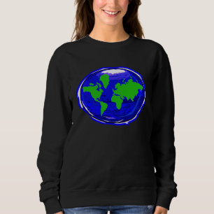 Flat Earth Sweatshirt