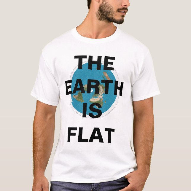 #FLAT EARTH TSHIRT (Front)