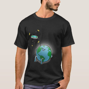 Flat Earth Workout 2 T-Shirt