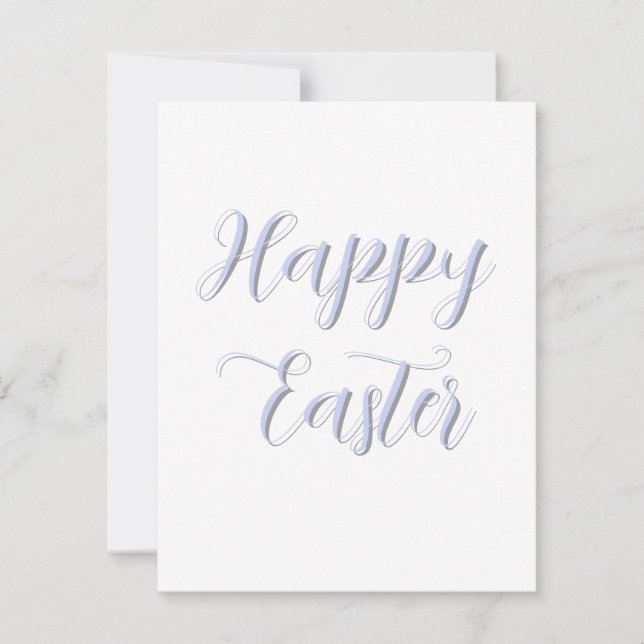 Flat Easter Note Card (Front)