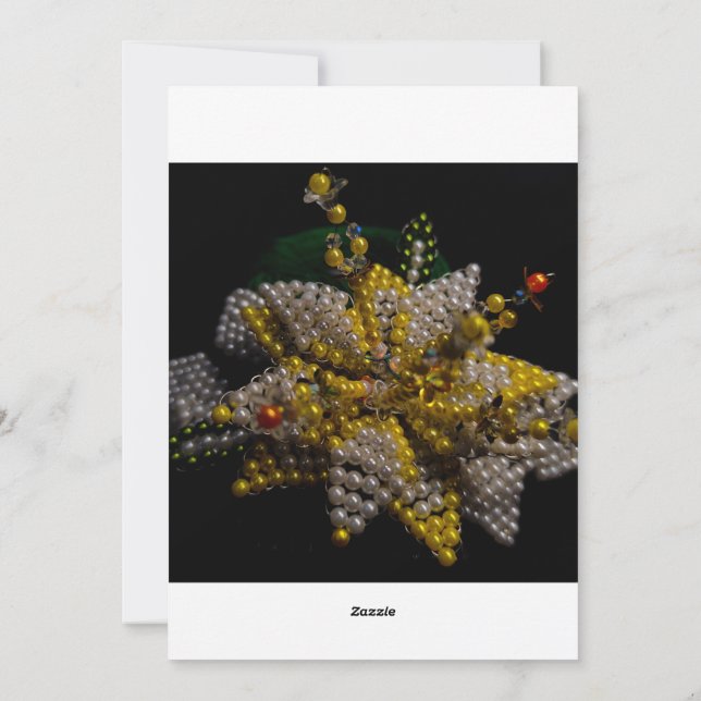 Flat Festive Card (Back)