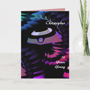 Flat Green Bowls Card