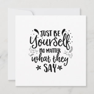 Flat Greeting Card