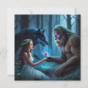 Flat Greeting Card