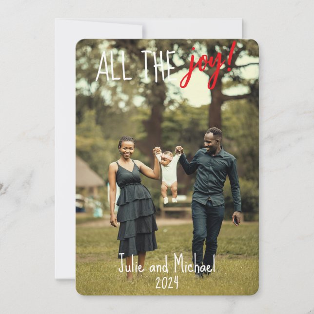 Flat Greeting Card (Front)