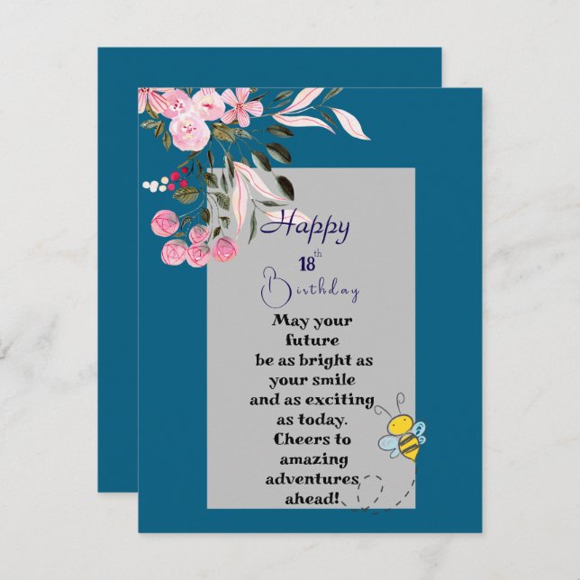 Flat Greeting Card (Front/Back)