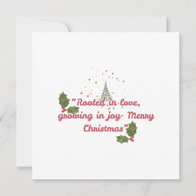Flat Greeting Card (Front)