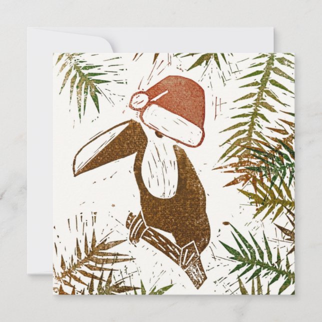 Flat Holiday Card (Front)