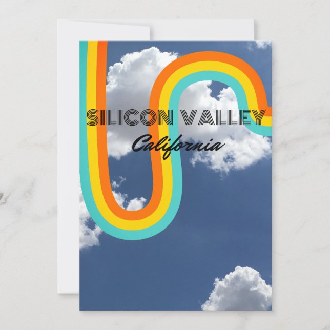 Flat Holiday Card (Front)