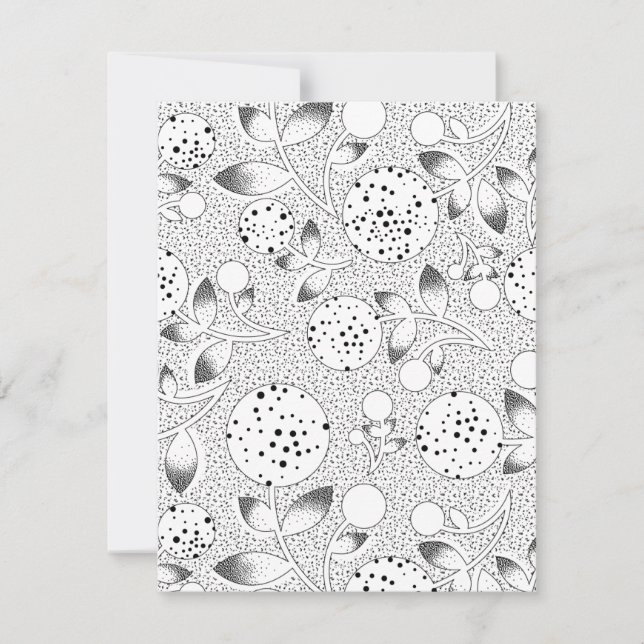 Flat Holiday Card (Front)