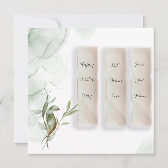 Flat holiday card  (Front)