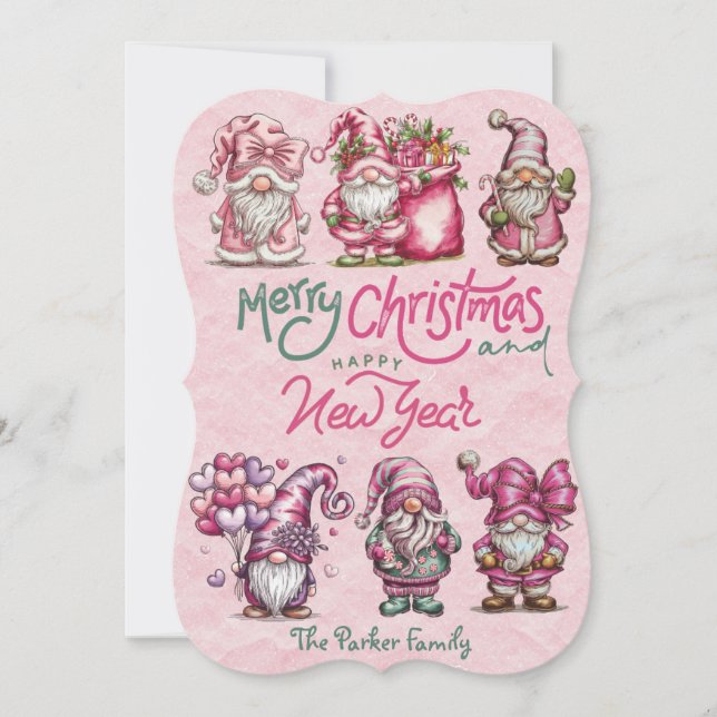 Flat Holiday Card (Front)