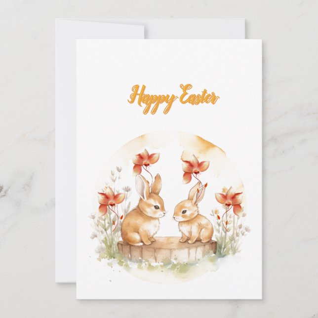 Flat holiday card  (Front)