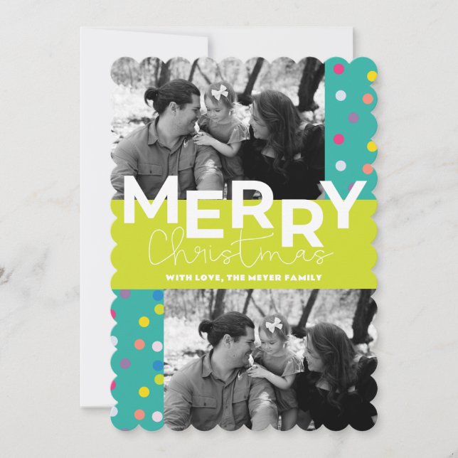 Flat Holiday Card (Front)