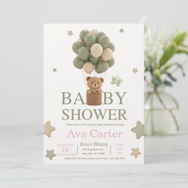 Flat Holiday Card (Standing Front)