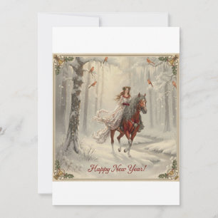 Flat Holiday Card