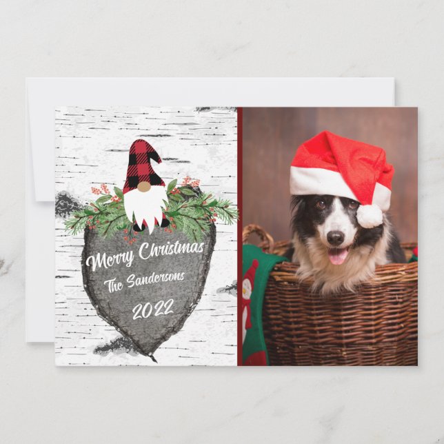 Flat Holiday Card (Front)