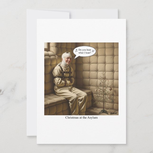 Flat Holiday Card (Front)