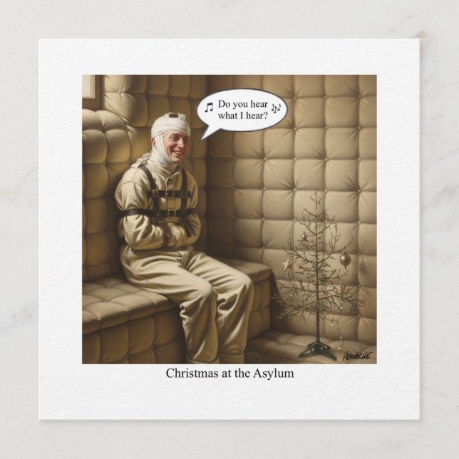 Flat Holiday Card (Front)