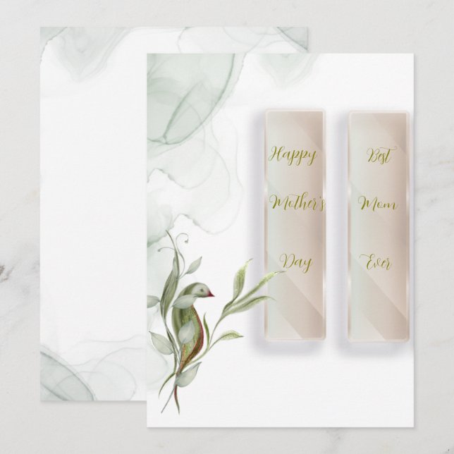 Flat holiday card  (Front/Back)