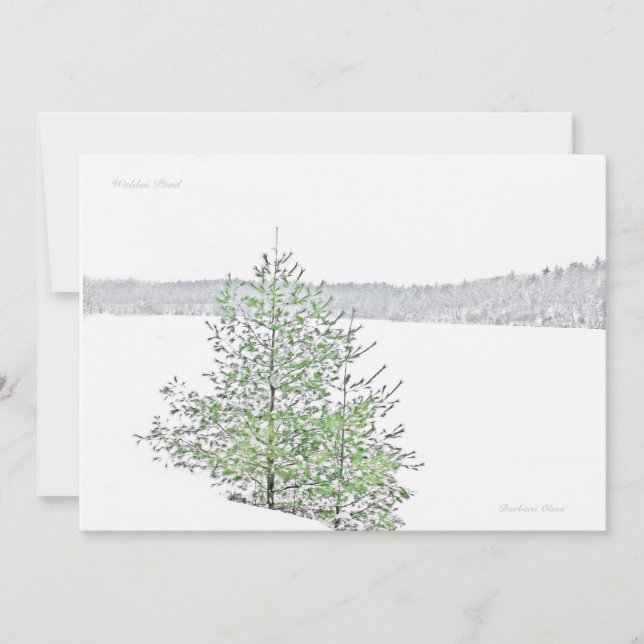Flat Holiday Card-2-sided Card (Front)