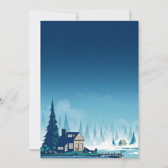 Flat Holiday Card 5" x 7" (Front)