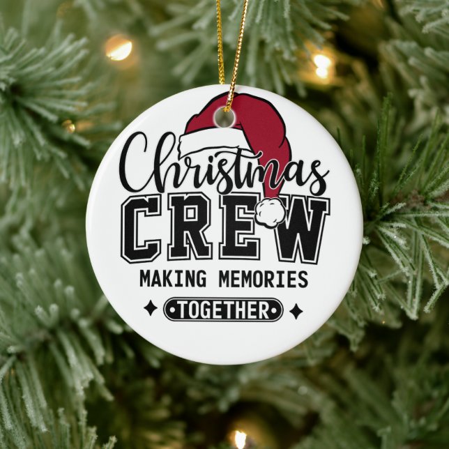 FLAT HOLIDAY CARD CERAMIC TREE DECORATION (Tree)