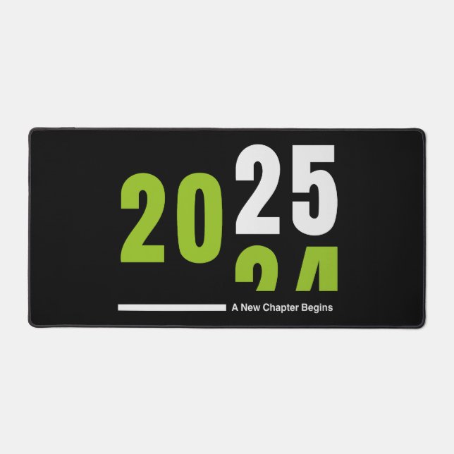 Flat Holiday Card Desk Mat (Front)