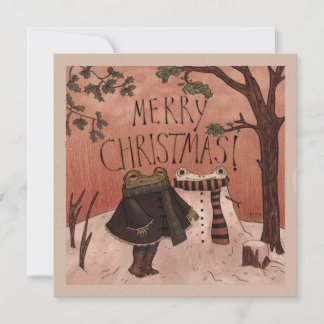 Flat Holiday Card, Size: 10.8 cm x 14 cm, Paper: M Card