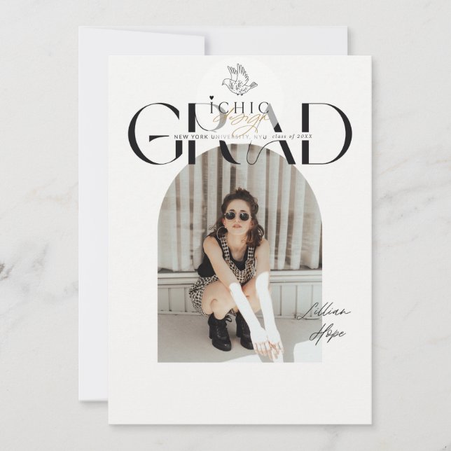 Flat Invitation, Size: 5" x 7" Invitation (Front)