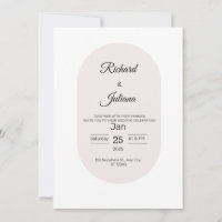 Flat Invitation, Size: 5" x 7", Paper: Matte, Enve