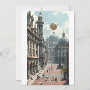 Flat Invitation, Size: 5" x 7", Paper: Signature M Invitation