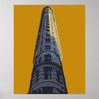 Flat Iron Building Poster