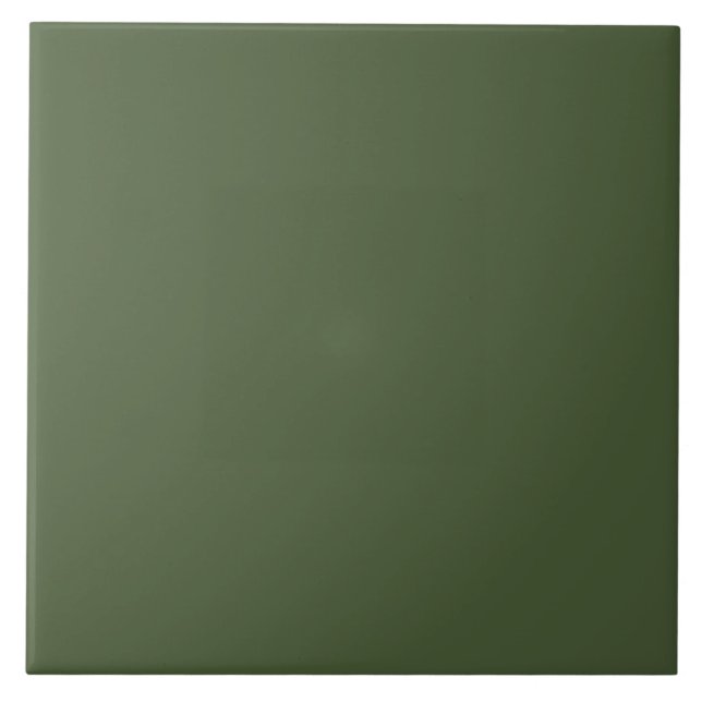 Flat Jade Green Tile (Front)