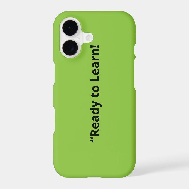 Flat Lime Green Background – School Texture (Back)