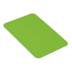 Flat Lime Green Background Texture Magnet