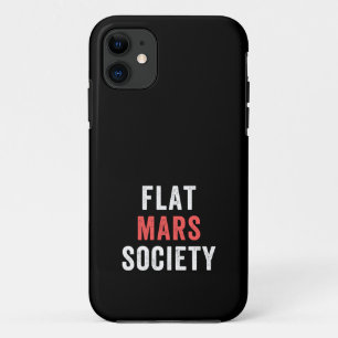 flat mars society Case-Mate iPhone case