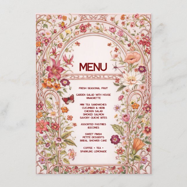Flat Menu (Front)