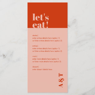 Flat Menu