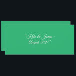 Flat Mint Green Background – Wedding Design Programme<br><div class="desc">Soft mint green background for wedding invites, save-the-dates, menus, digital templates, and elegant summer events. Bring understated charm and fresh elegance to your wedding stationery with this Flat Mint Green Texture Background. Perfectly suited for spring and summer weddings—or anytime you want a hint of modern tranquillity—this clean, matte texture offers...</div>