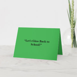 Flat Neon Green Background – School Texture Invitation
