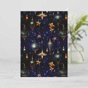 Flat Non-Photo Business Holiday Christmas Card